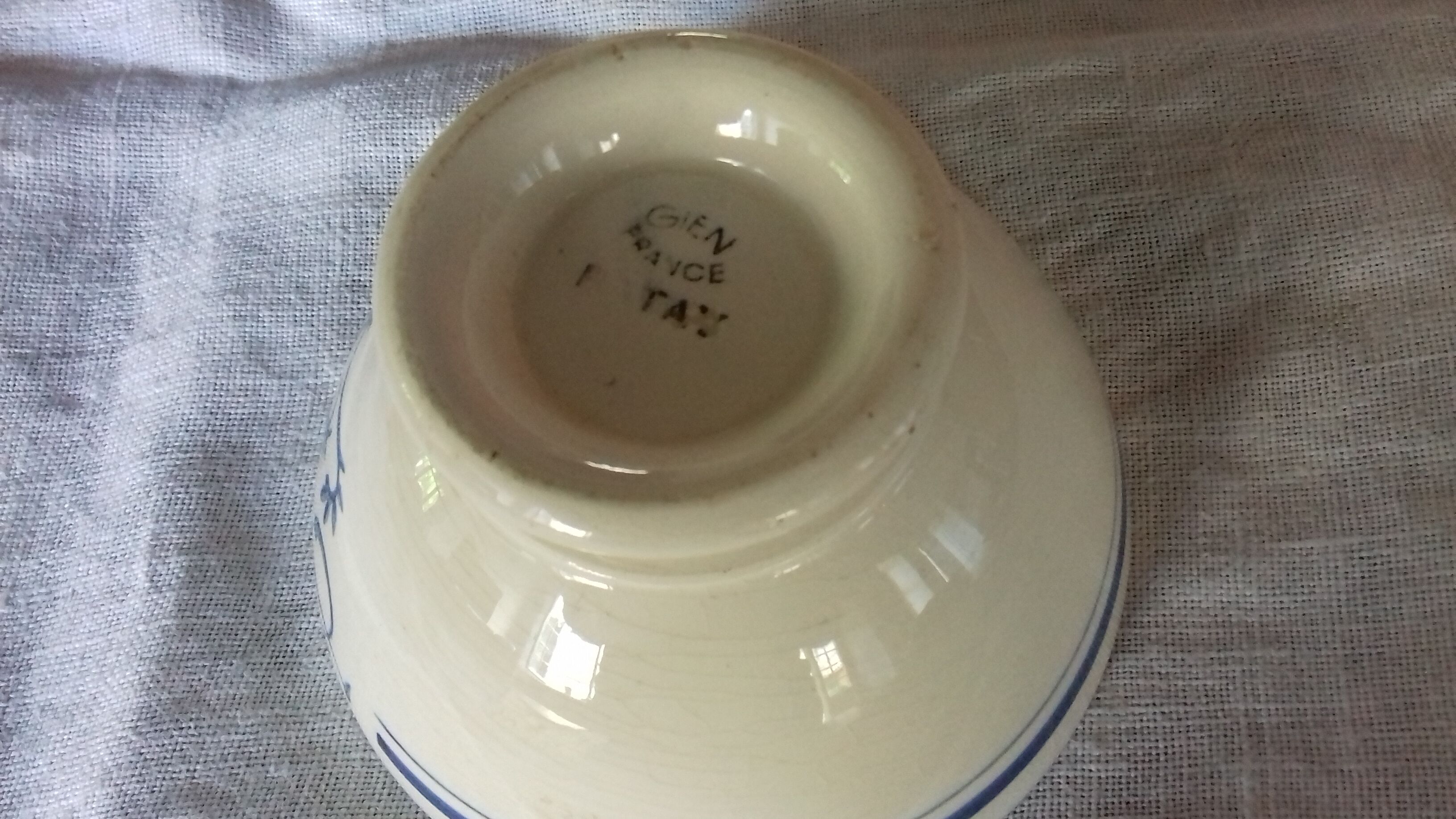 old Gien bowl