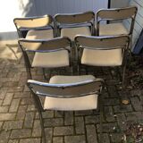 6 vintage Souvignet chairs