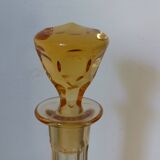 Amber crystal carafe