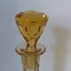 Amber crystal carafe