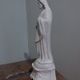 Religious statue, Jesus Christ in biscuit by Mauger and Pezé.