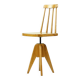Midcentury Piano Swivel Stool With Backrest, Czechoslovakia 1960s