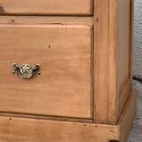 English style chest of drawers 1920 pine and pitchpin