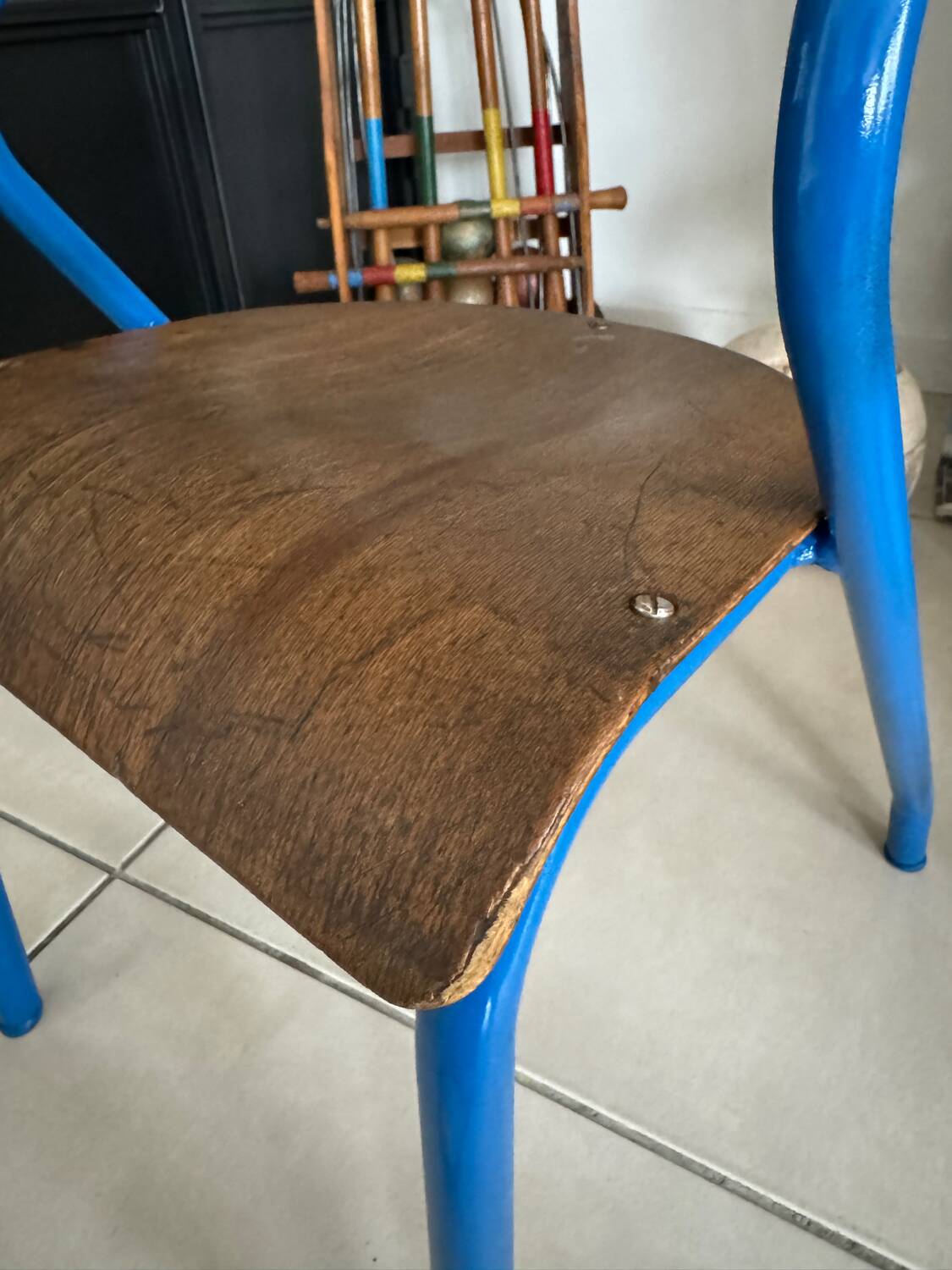 Vintage children's school chair