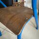 Chaise écolier enfant vintage