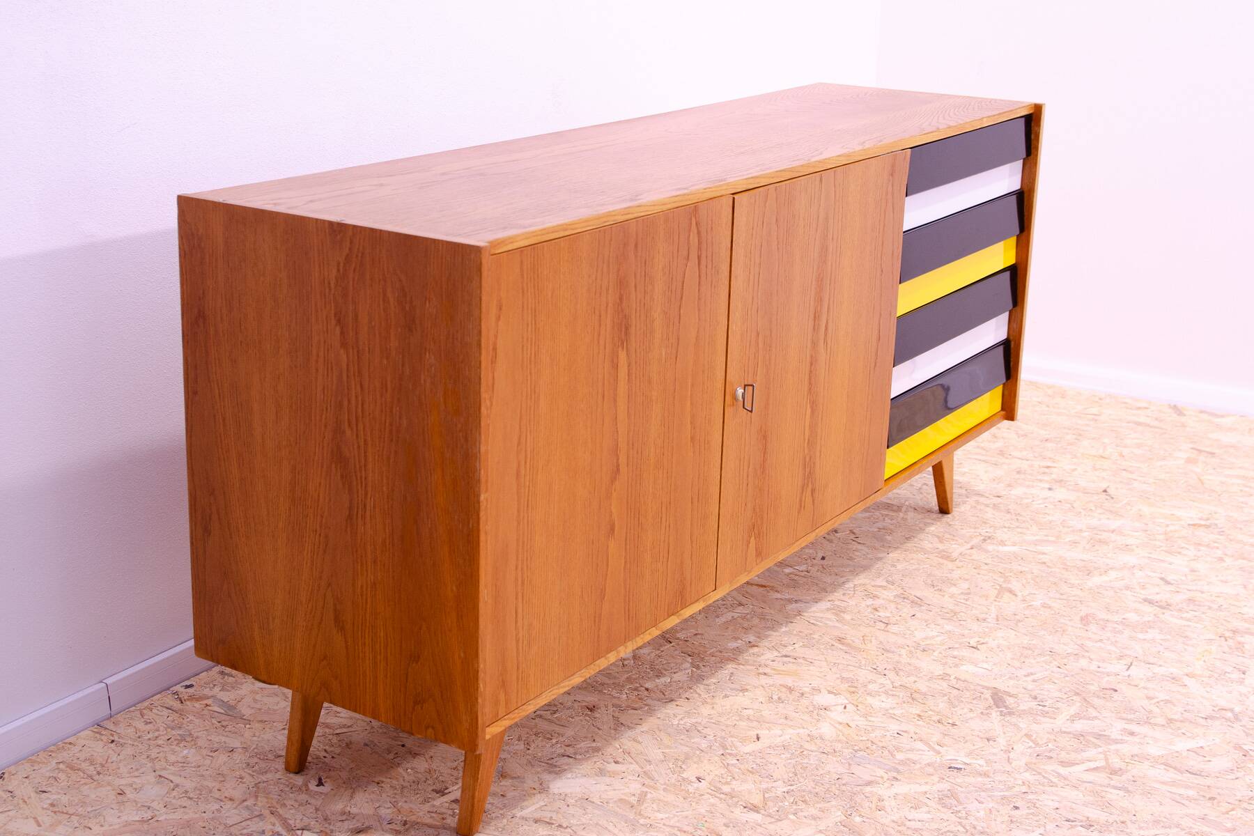 Mid Century U-460 sideboard by Jiří Jiroutek for Interiér Praha, Czechoslovakia