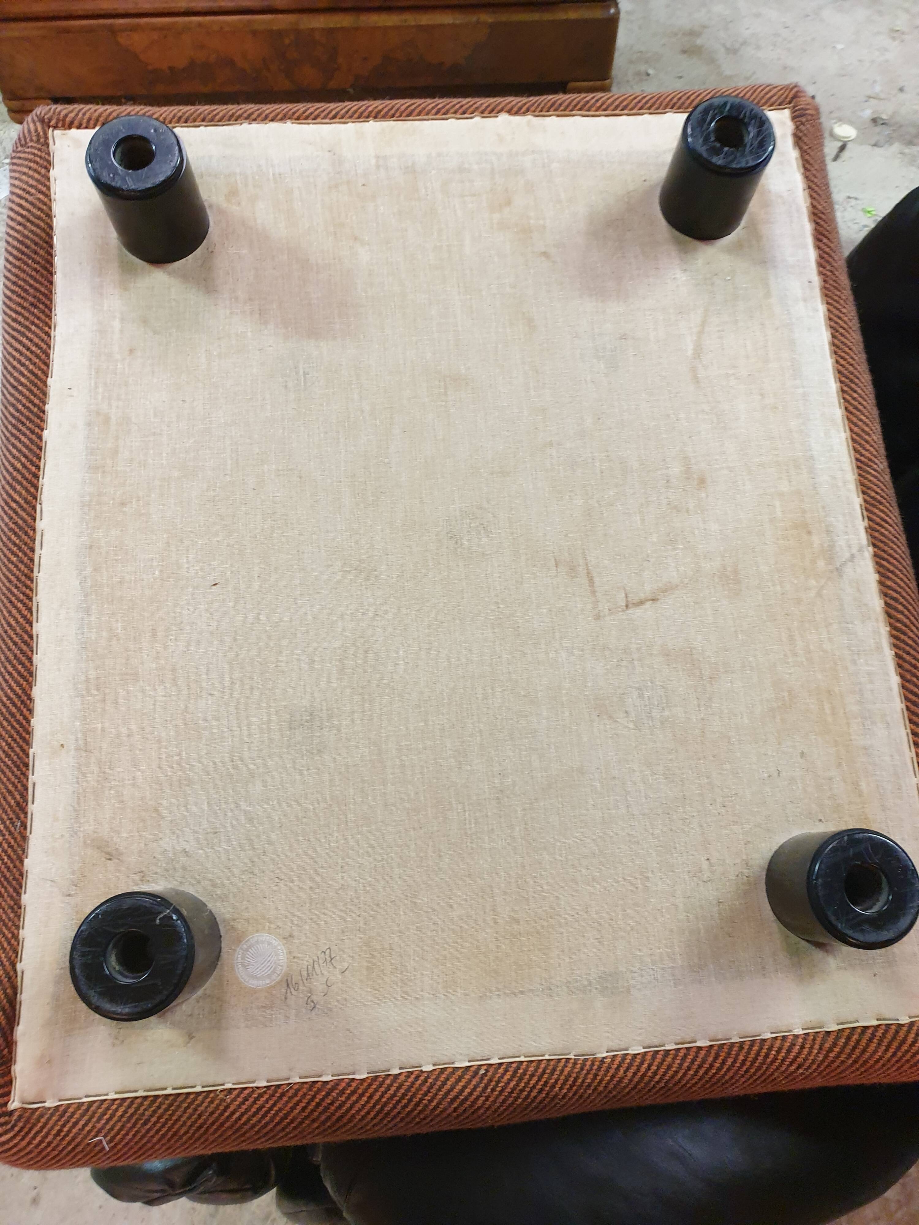 Pair of vintage ottomans