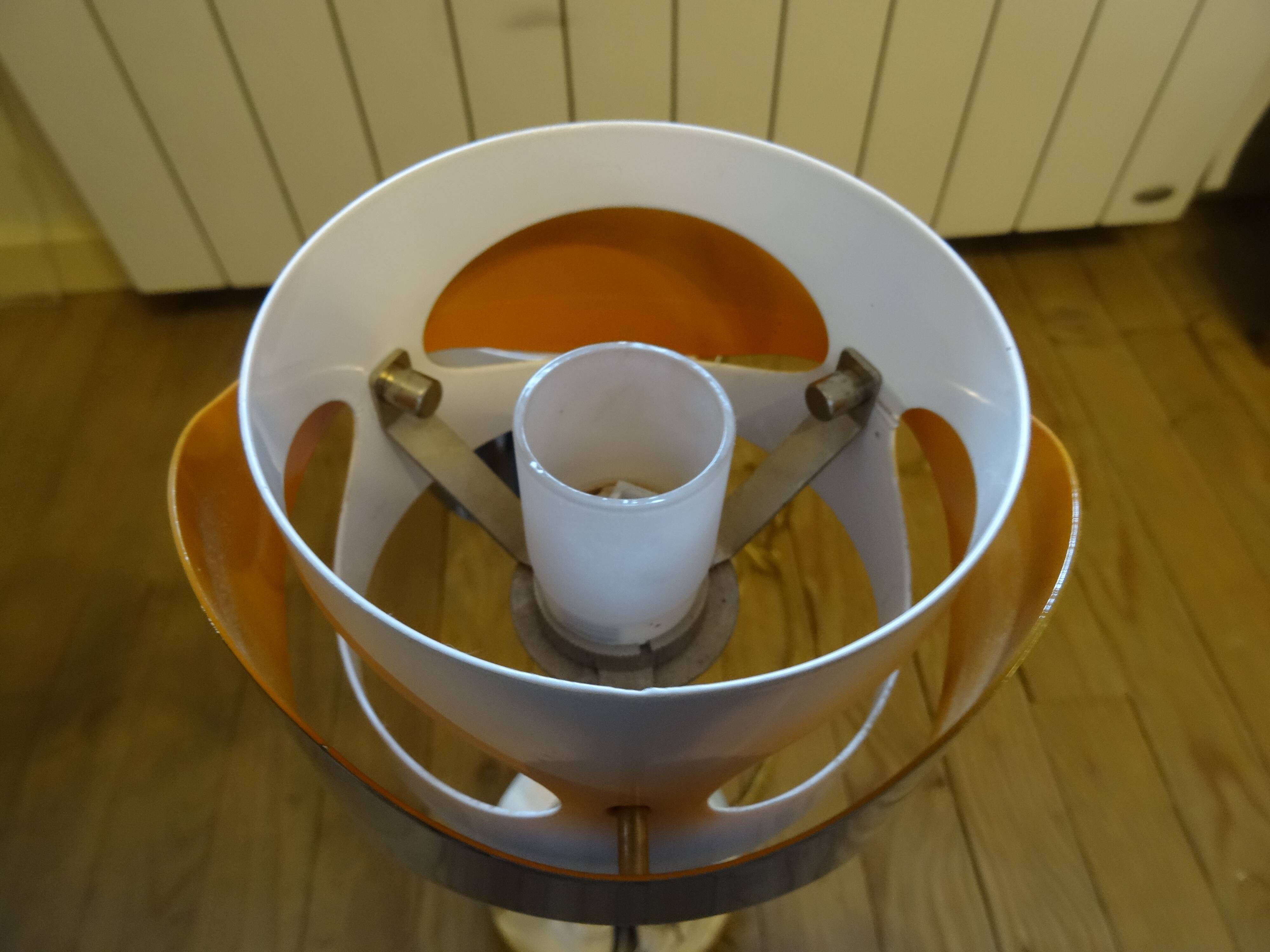 2-rod stainless steel lamp