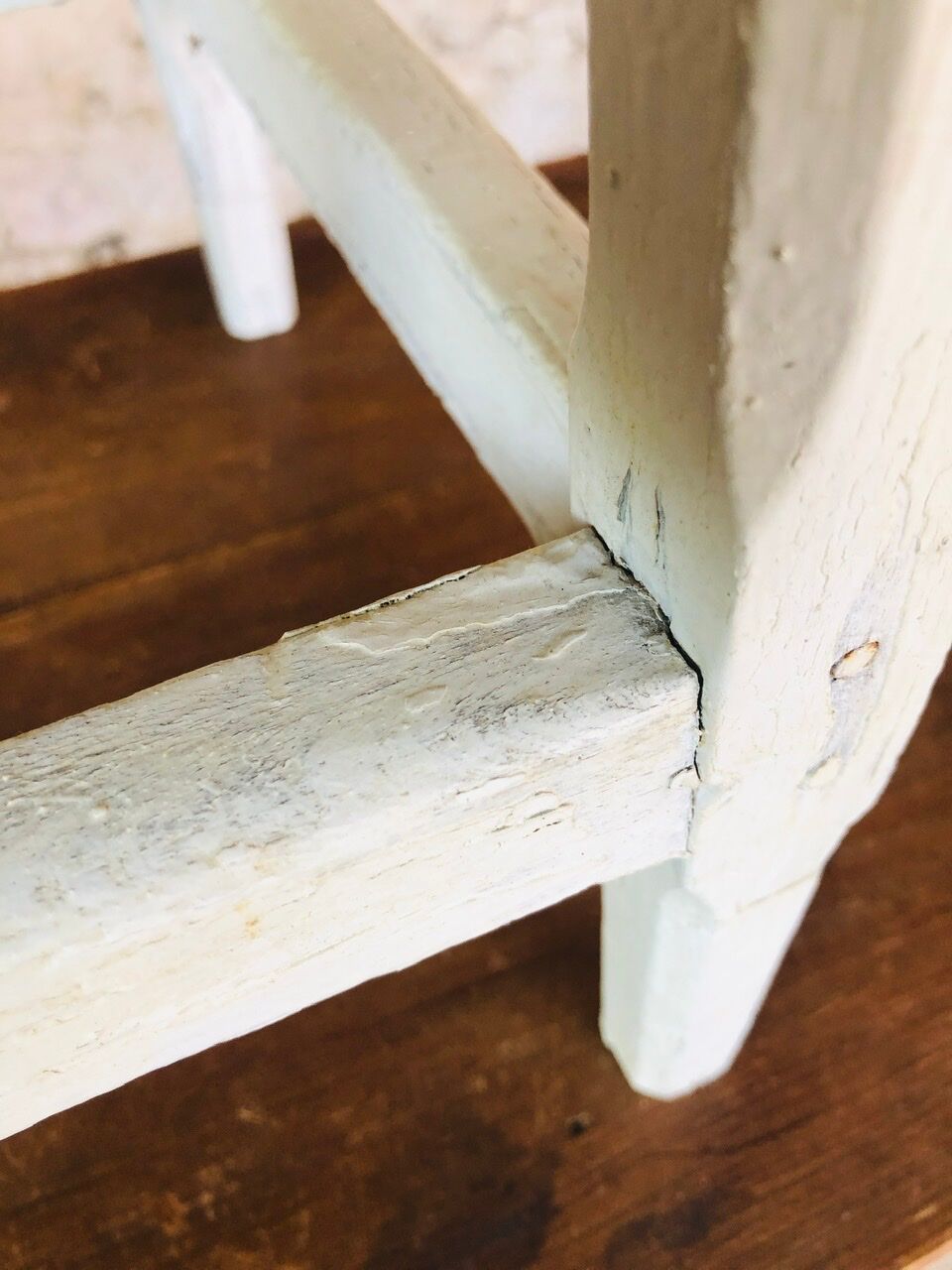 Vintage oak farmhouse stool Circa 50