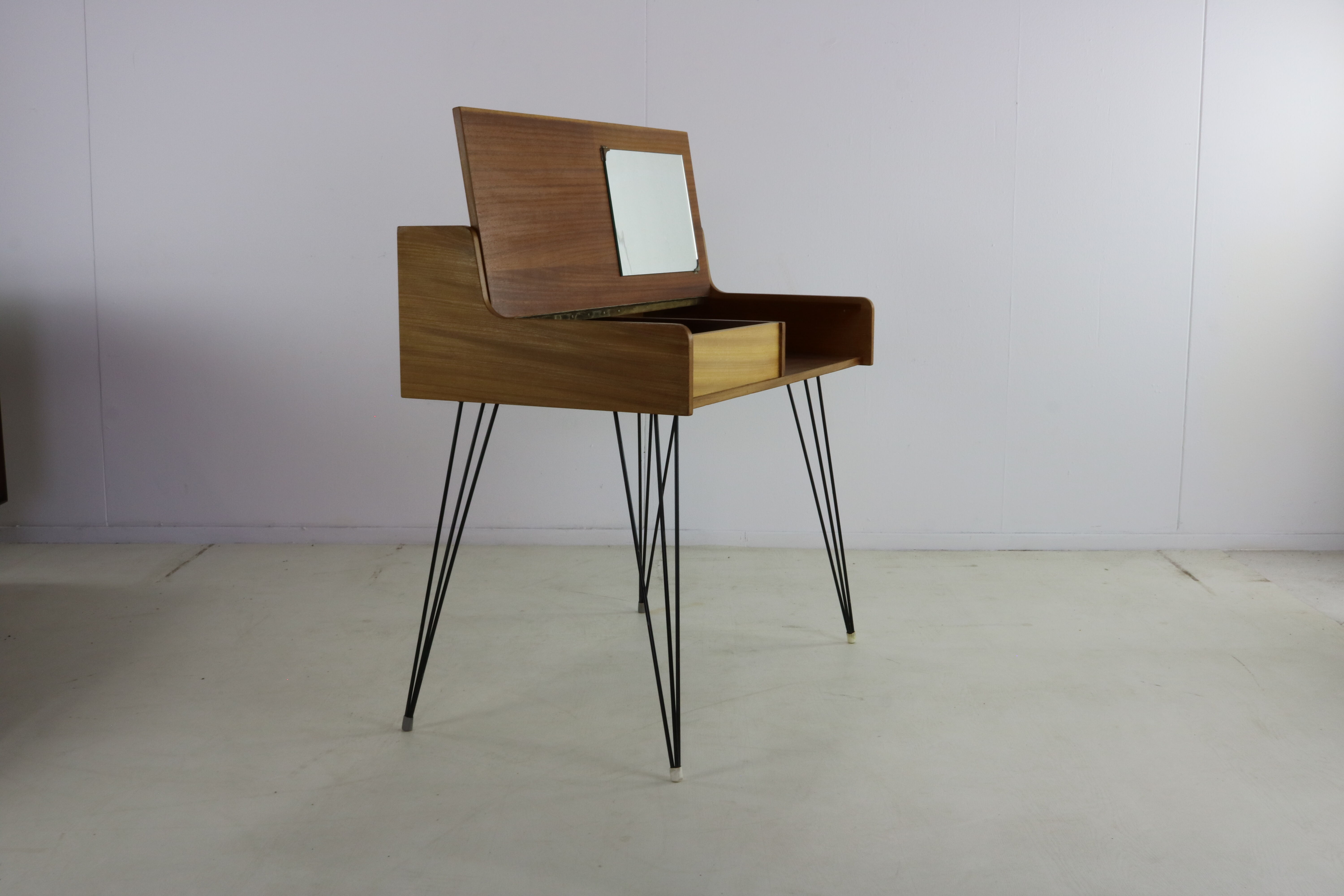 Dutch design hairpin desk / dressing table