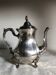 Vintage Viners Sheffield Silver Plated Teapot: Victorian Footed Pitcher