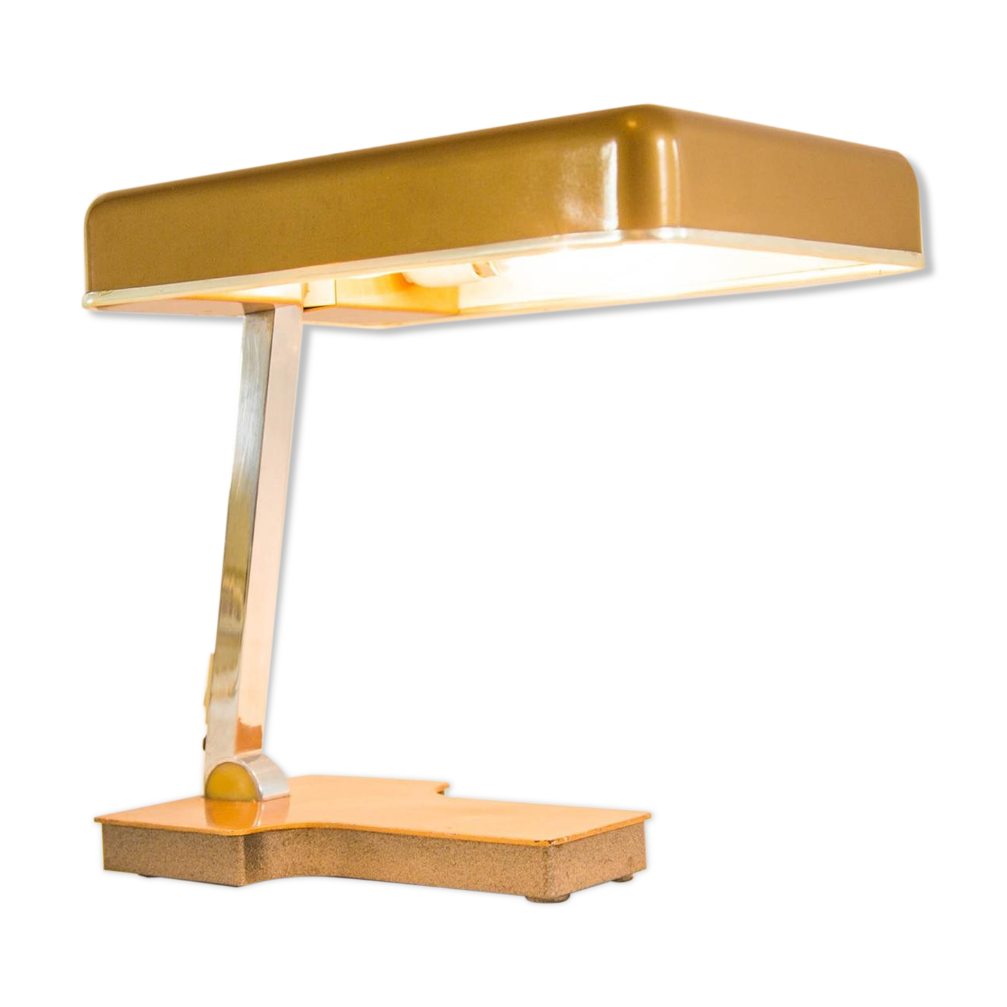 Folding desk lamp