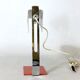 Vintage Italian orange metal desk lamp from 1970