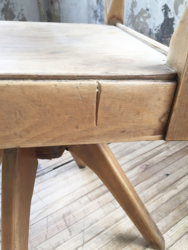 Chaise Casala pivotante hêtre