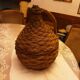 Dame jeanne glass and braided rope