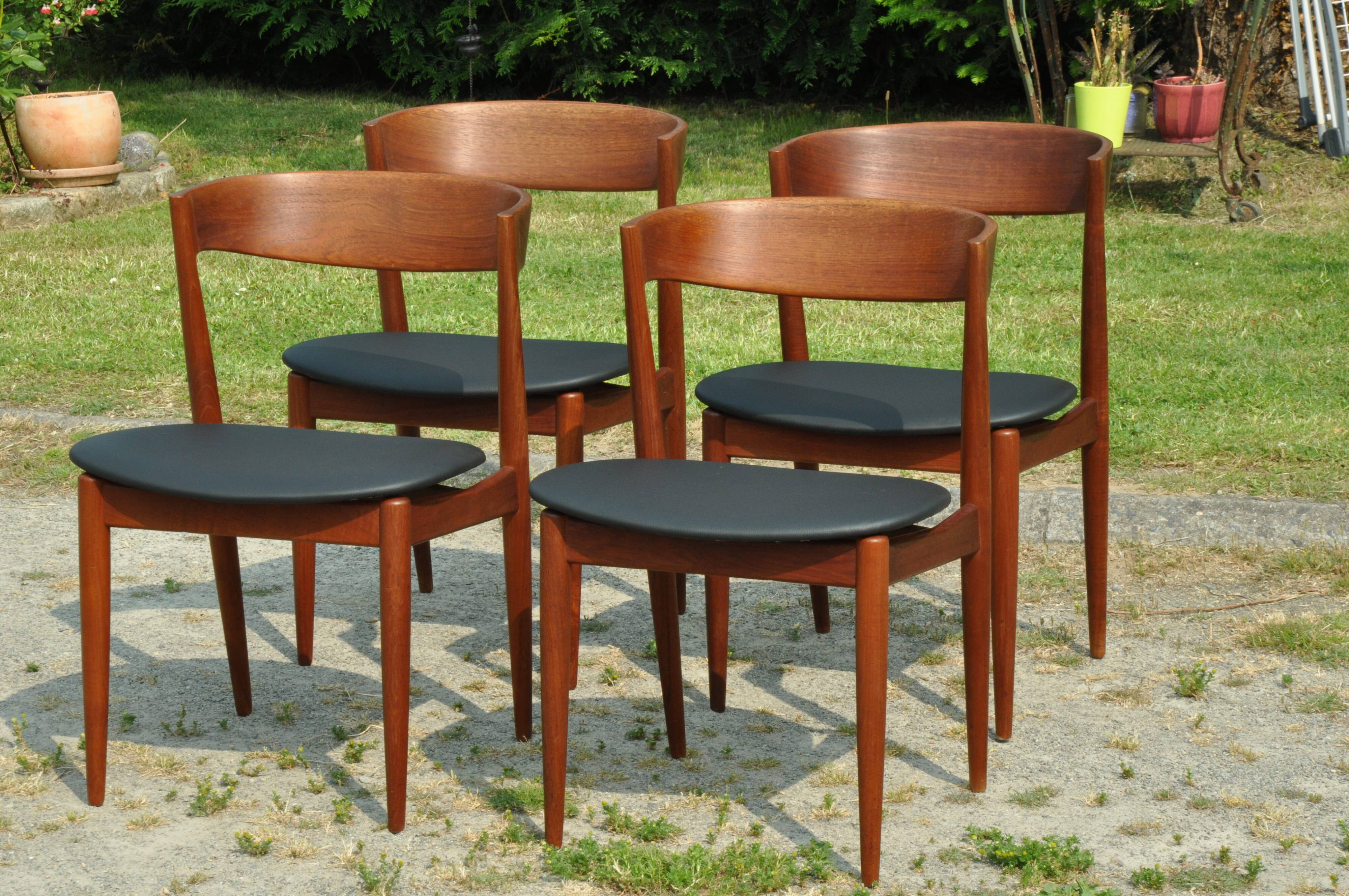 Danish chairs by Henri Walter Klein published by Bramin.