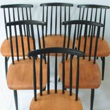 Set of 6 Fanett chairs by Ilmari Tapiovaraa
