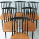 Set of 6 Fanett chairs by Ilmari Tapiovaraa