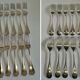 Old housewife in silver metal henri charpentier 38 pieces early 19th