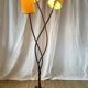 Handcrafted wrought iron floor lamp by Studio Pescatore