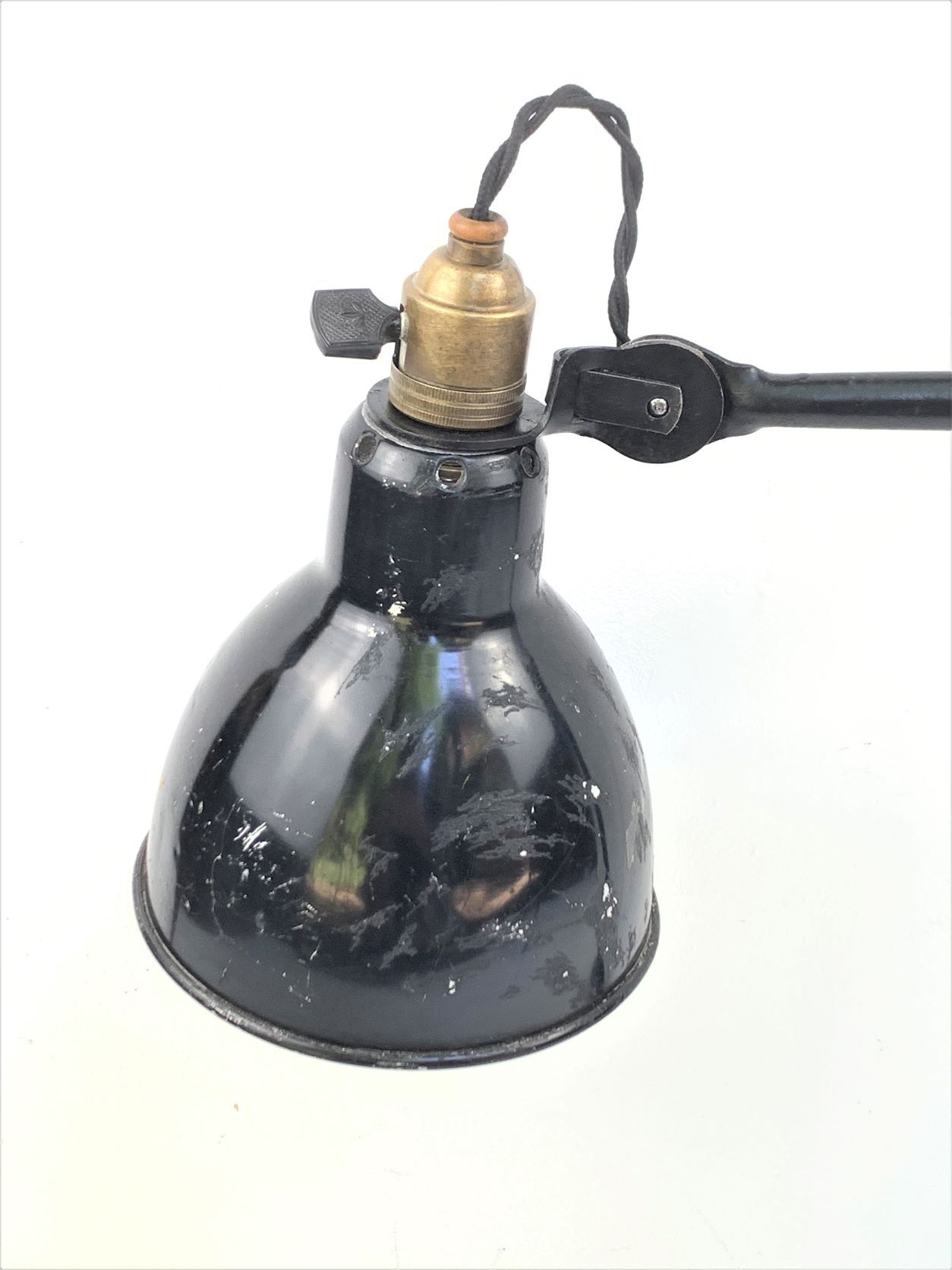 Gras ravel old lamp model 222 stamped ravel clamart