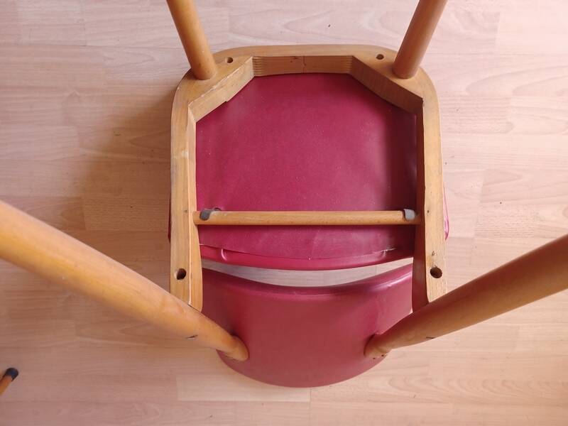 4 Baumann chairs model Nadia, 1960