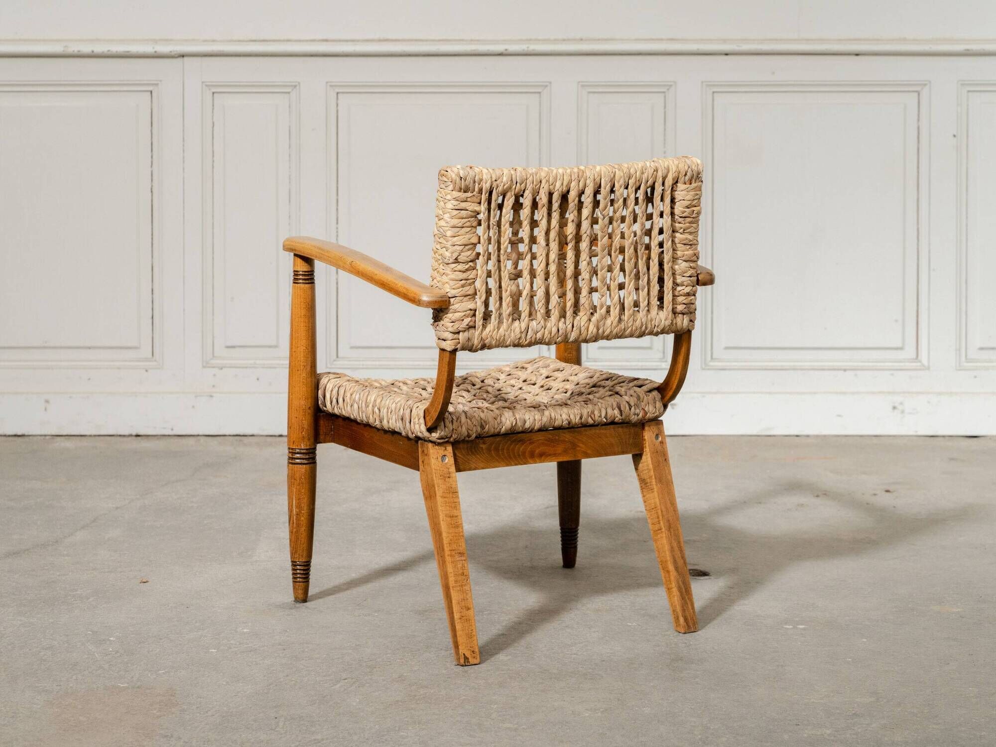 Vintage armchair by A. Audoux & F. Minet, Vibo Vesoul edition