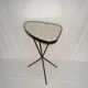 1950s tripod cocktail coffee table