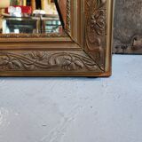 Miroir bois doré Napoléon III
