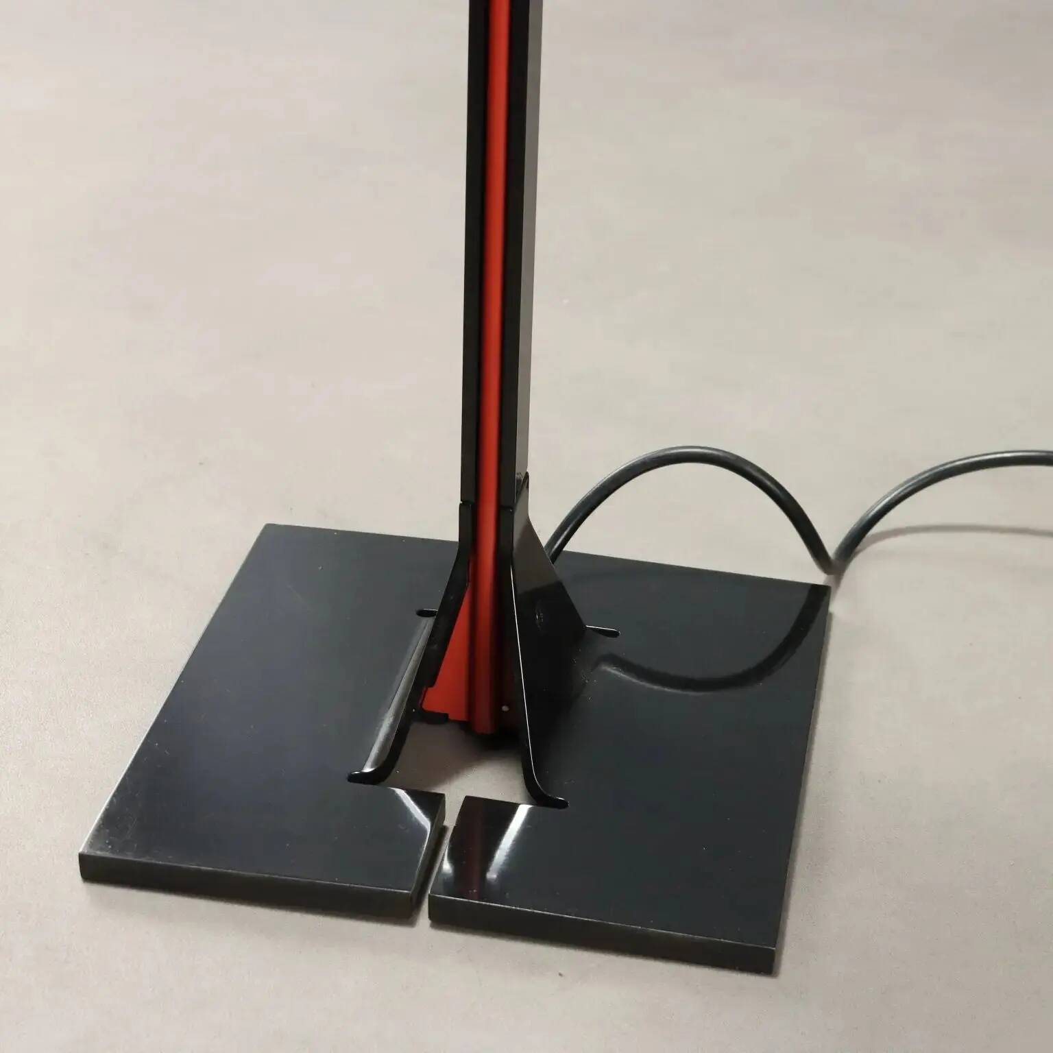 Flos Papillona floor lamp, vintage design, Tobia Scarpa, 1980s