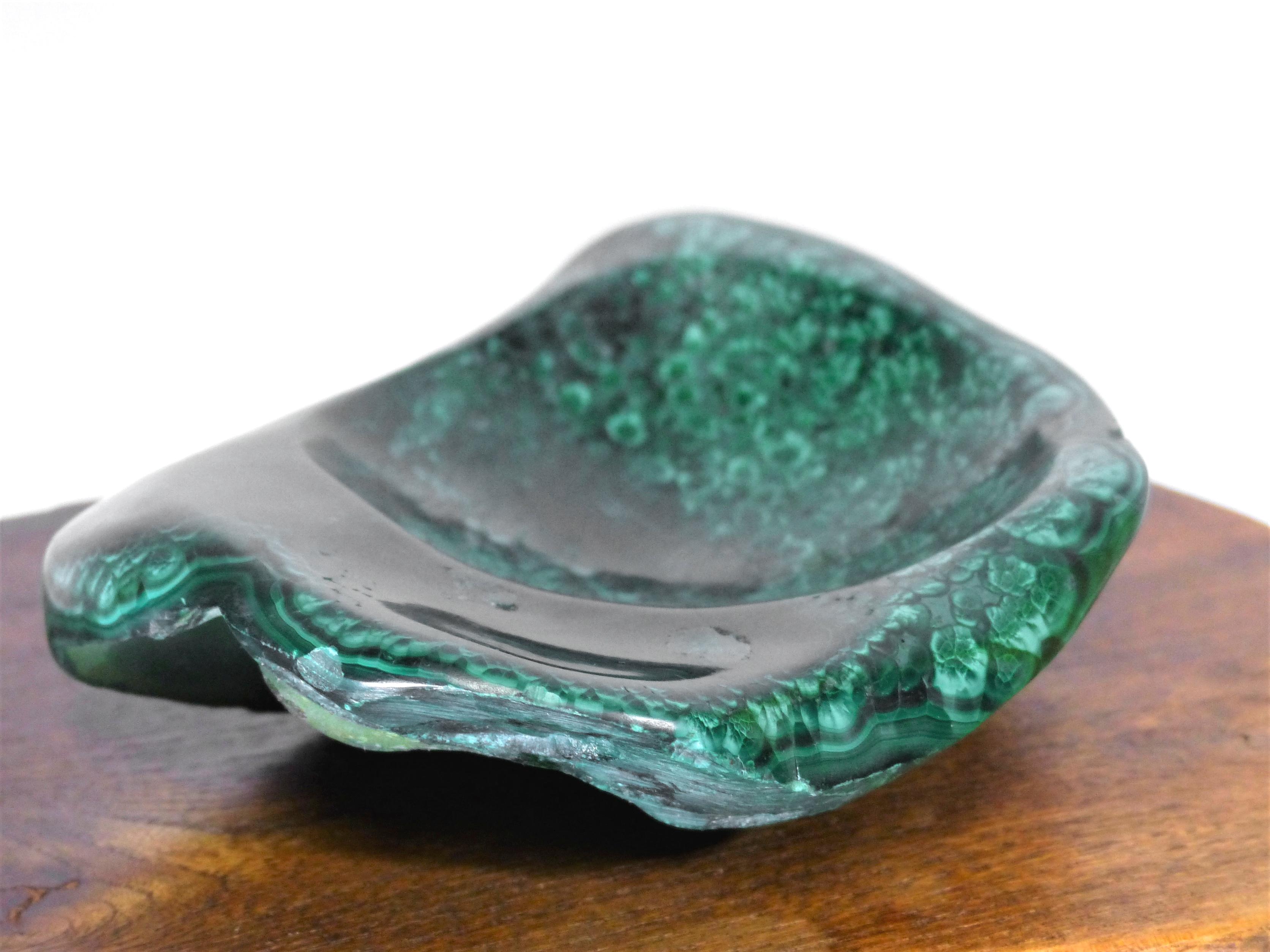 Cendrier en malachite
