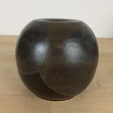 Pair of vases ball Scandinavian style, ceramic