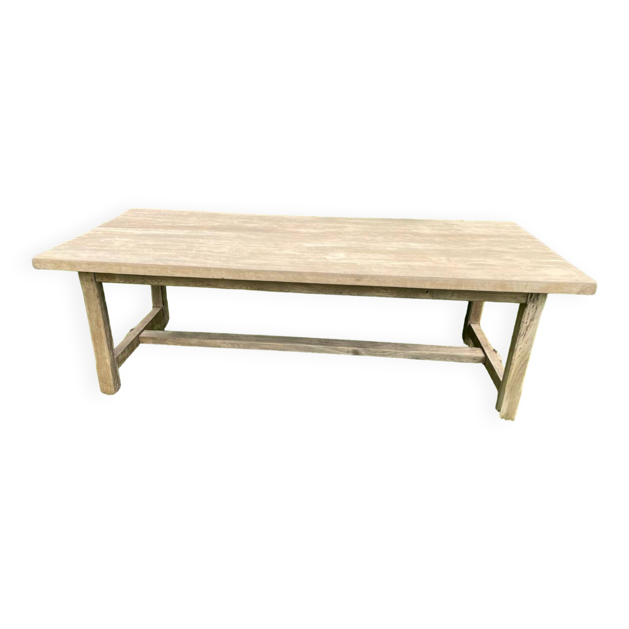 Table de ferme en chêne massif