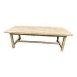 Solid oak farm table