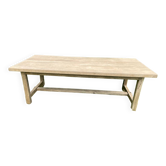 Solid oak farm table