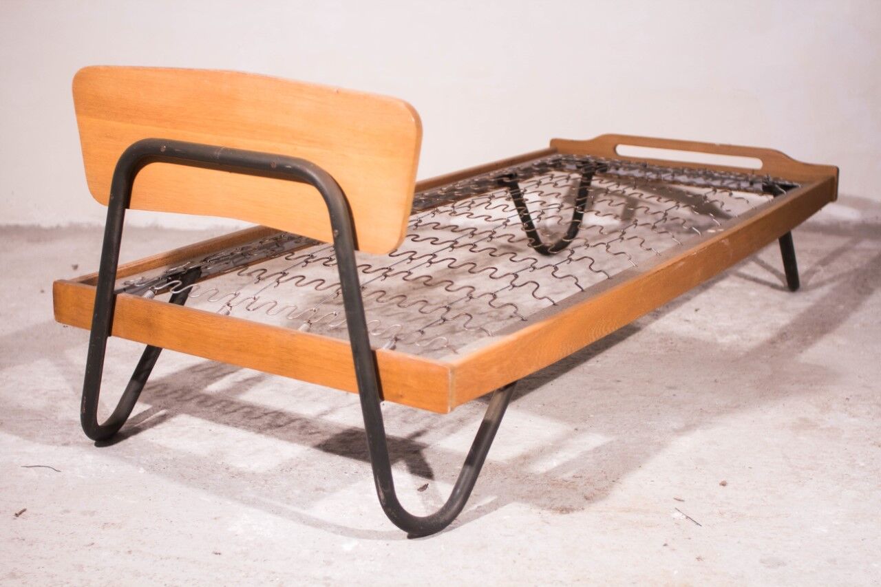 Jacques Hitier bed for Molitor 1950