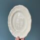 Set of 11 flat earthenware plates from Sarreguemines France