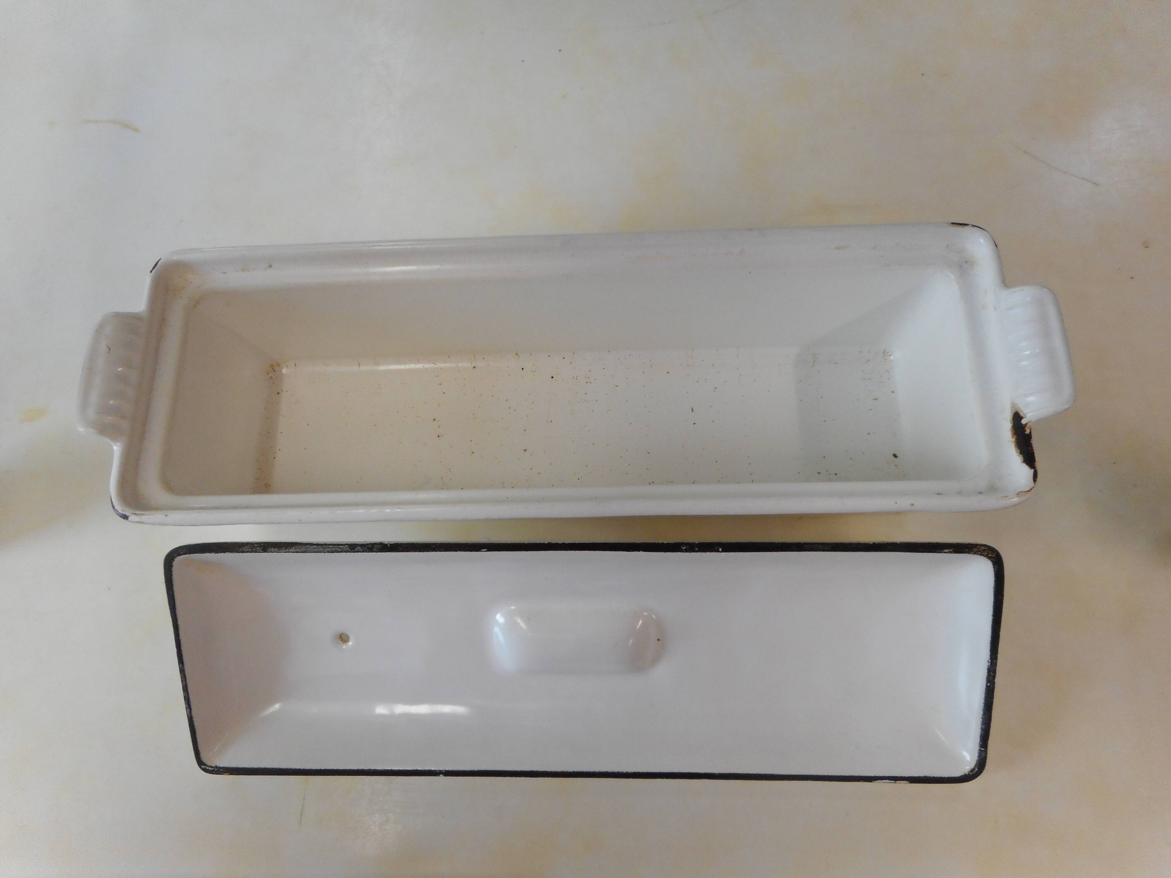 Enamelled cast iron terrine Le creuset
