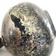 80s glazing glass ball lamp foot