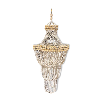 Bali shell chandelier