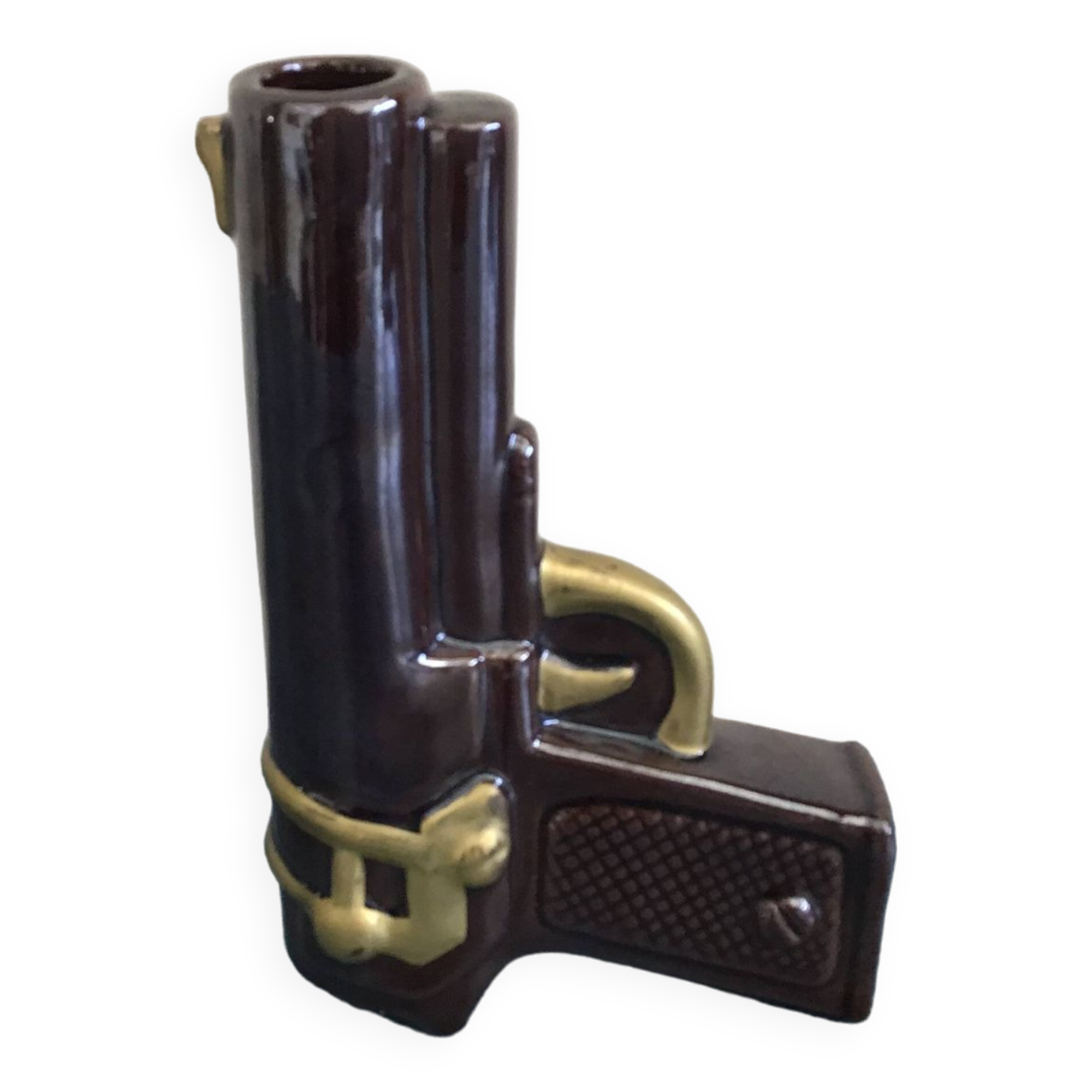 Vallauris pistol vase 1960