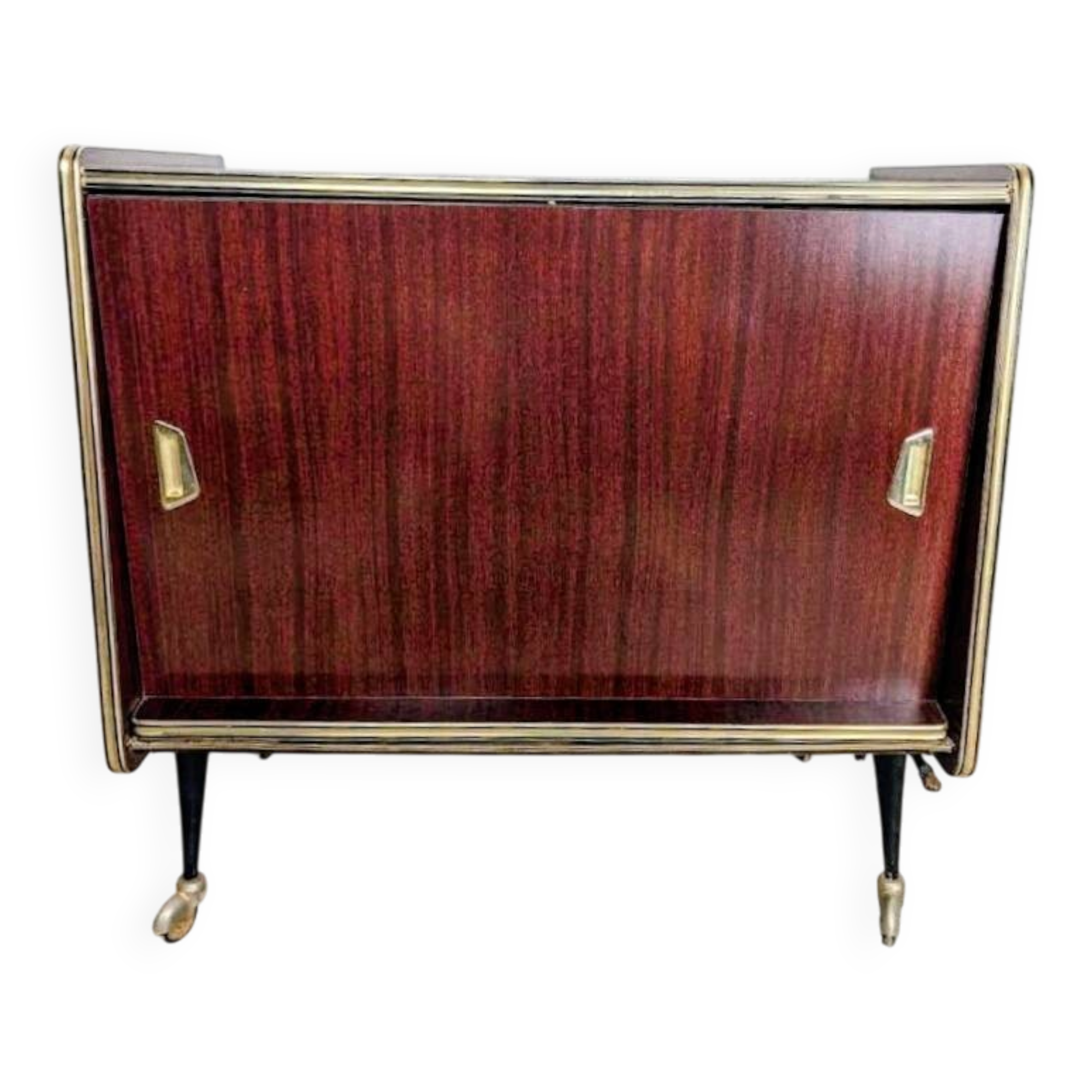 Meuble bar roulant vintage