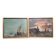 Pair of Impressionist paintings, Oil on canvas 1830, Romantic seascape