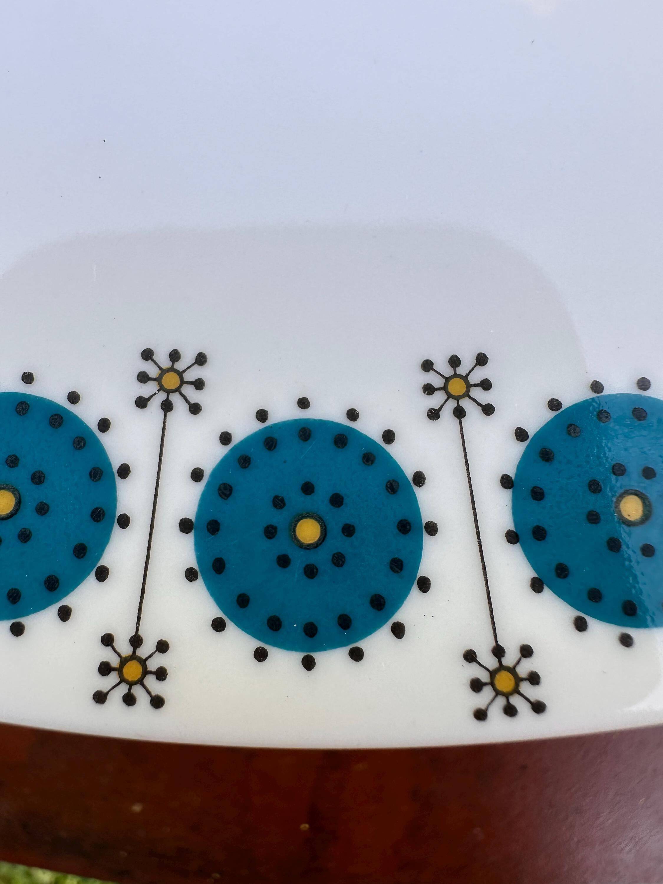 Set of 5 vintage flat plates by Hans-Theo Baumann for Thomas Germany.
