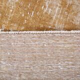 Turkish Traditional Mustard Vintage Area Rug, 108x211Cm