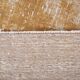 Turkish Traditional Mustard Vintage Area Rug, 108x211Cm
