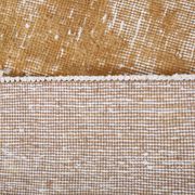 Tapis turc traditionnel vintage moutarde