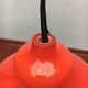 Mid-century Swedish space-age glass pendant lamp by Hans-Agne Jakobsson for Staff and Holmegaard, 1960s.