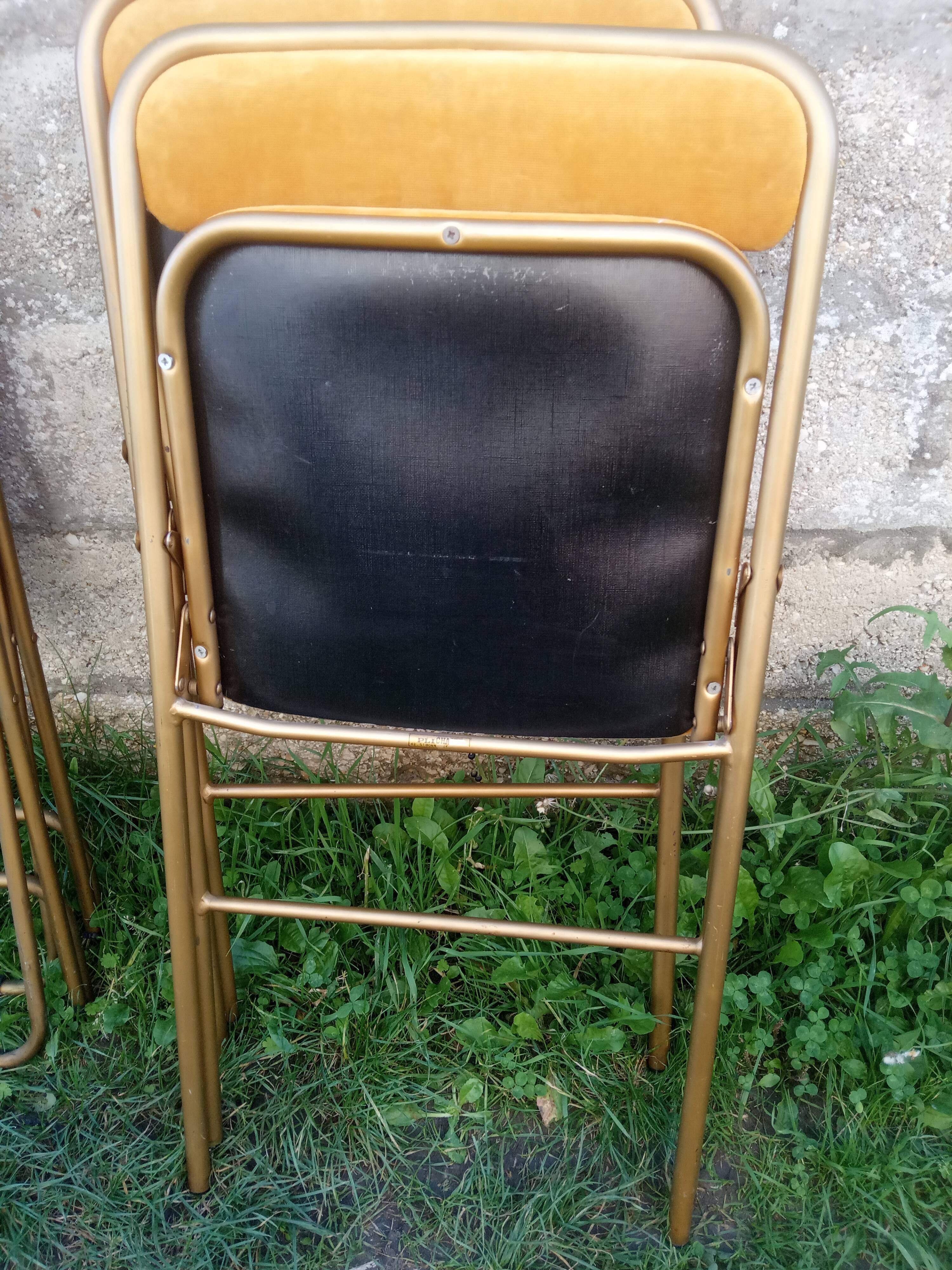 Chaises pliantes vintage