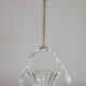 Charming Ercole Barovier Art Deco Chandelier, 'Bullicante' Glass Murano, 1940s